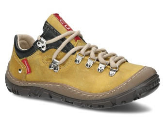 TREKKING DAMSKI MODEL 054 ŻÓŁTY CRAZY - ROZMIAR 36