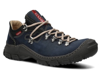 TREKKING MĘSKI MODEL 055 GRANAT CRAZY - ROZMIAR 41
