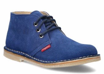TRZEWIK DAMSKI MODEL 082 NIEBIESKI WELUR - ROZMIAR 36