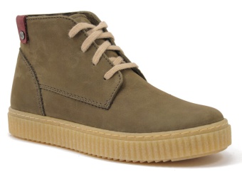 TRZEWIK MŁODZIEŻOWY MODEL 050 KHAKI SAMUEL + BARANEK - ROZMIAR 37