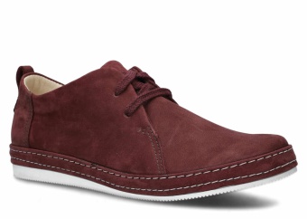 PÓŁBUT DAMSKI MODEL 382 BORDO SAMUEL - ROZMIAR 41