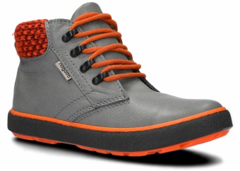  TRZEWIK MŁODZIEŻOWY MODEL 298 SZARY RUSTIC + BARANEK - ROZMIAR 37 