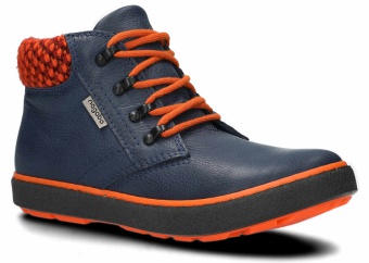  TRZEWIK MŁODZIEŻOWY MODEL 298 GRANAT RUSTIC + BARANEK - ROZMIAR 37 