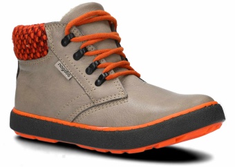  TRZEWIK MŁODZIEŻOWY MODEL 298 POPIEL T RUSTIC + BARANEK - ROZMIAR 37 