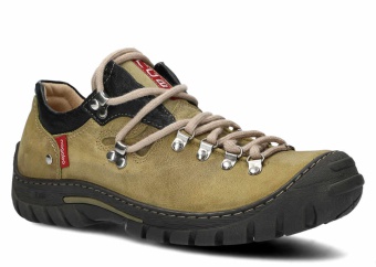 TREKKING MĘSKI MODEL 055 ZIELONY BARKA - ROZMIAR 41