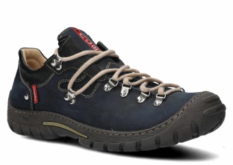 TREKKING MĘSKI MODEL 055 GRANAT CRAZY - ROZMIAR 45