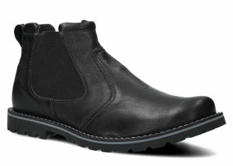 TRZEWIK MĘSKI MODEL 429 CZARNY RUSTIC - ROZMIAR 42
