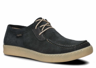 PÓŁBUT MŁODZIEŻOWY MODEL 045 GRAFIT WELUR - ROZMIAR 38