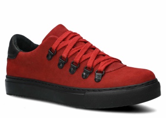 PÓŁBUT MŁODZIEŻOWY MODEL 325 CZERWONY CAMPARI - ROZMIAR 37