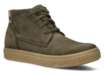 TRZEWIK MŁODZIEŻOWY MODEL 050 KHAKI SAMUEL + BARANEK - ROZMIAR 39