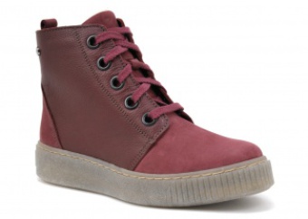 TRZEWIK MŁODZIEŻOWY MODEL 392 BORDO SAMUEL + BARANEK - ROZMIAR 39