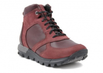 TRZEWIK MŁODZIEŻOWY MODEL 390 BORDO SAMUEL + BARANEK - ROZMIAR 38