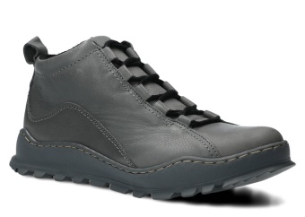 TRZEWIK MŁODZIEŻOWY MODEL 115 SZARY RUSTIC + FILC - ROZMIAR 38