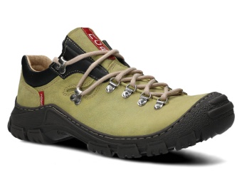 TREKKING MĘSKI MODEL 055 ZIELONY BARKA - ROZMIAR 43