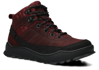 TRZEWIK MŁODZIEŻOWY MODEL 244 BORDO PIKO + FILC - ROZMIAR 39