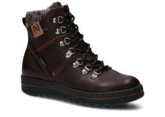 TRZEWKI MŁODZIEŻOWY MODEL 329 BORDO FAEDA + BARANEK - ROZMIAR 37