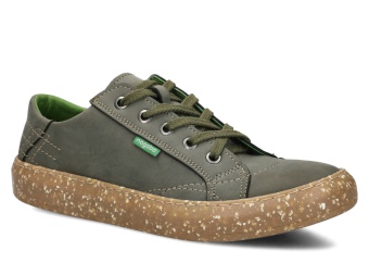 PÓŁBUT MĘSKI MODEL 410 KHAKI NUBUK VEGAN - ROZMIAR 42