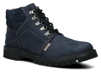 TRAPERY NAGABA 112 LUCZ GRANAT CRAZY SKÓRZANY + BARANEK - 36
