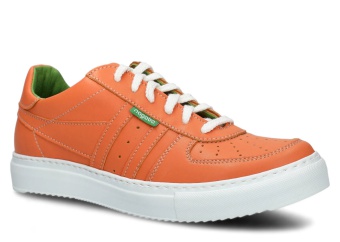 PÓŁBUT MŁODZIEŻOWY MODEL 015 POMARAŃCZ LICO VEGAN - ROZMIAR 39