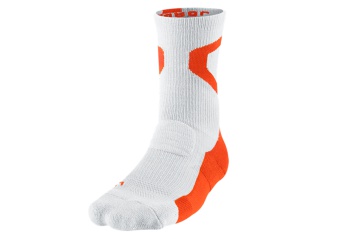 NIKE AIR JORDAN JUMPMAN DRI-FIT CREW WHITE TEAM ORANGE