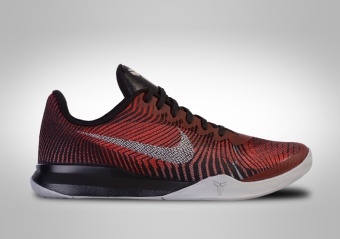 NIKE KOBE MENTALITY II METALLIC SILVER RED