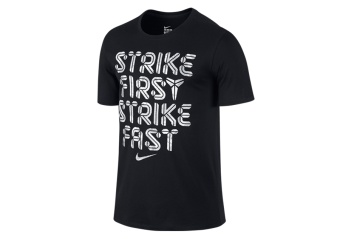 NIKE KOBE STRIKE FIRST STRIKE FAST TEE BLACK