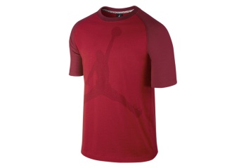 NIKE AIR JORDAN JUMBO JUMPMAN TEE GYM RED