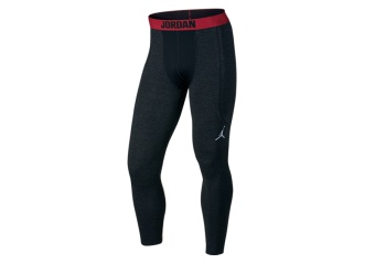 NIKE AIR JORDAN STAY WARM COMPRESSION SHIELD TIGHTS RED