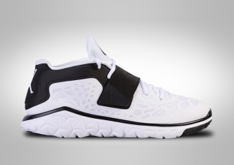 NIKE AIR JORDAN FLIGHT FLEX TRAINER 2 WHITE BLACK