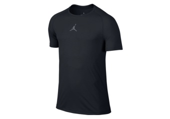 NIKE AIR JORDAN ALL SEASON FITTED SHORT-SLEEVE TOP BLACK