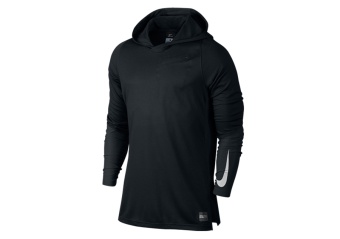 NIKE HYPER ELITE HOODED SHOOTER BLACK