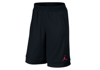 NIKE AIR JORDAN FLEECE SHORTS BLACK