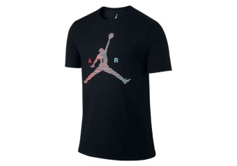 NIKE AIR JUMPMAN TEE BLACK/INFRARED 23 