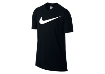 NIKE BACKBOARD DROPTAIL TEE BLACK