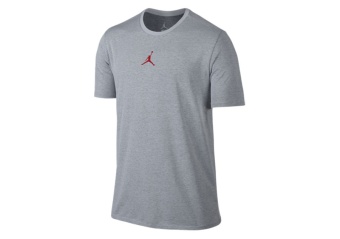 NIKE JORDAN MOTION DRI-FIT TEE WHITE/BLACK 