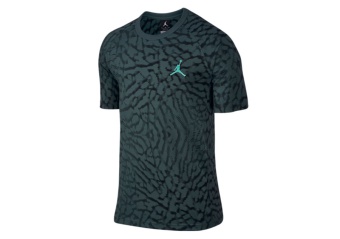 NIKE S/S AOP TOP JORDAN ALLOVER PRINT HASTA/BLACK