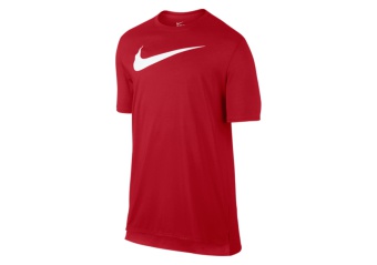 NIKE BACKBOARD DROPTAIL TEE UNIVERSITY RED/WHITE