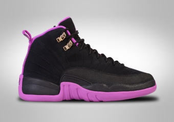 NIKE AIR JORDAN 12 RETRO BG HYPER VIOLET (SMALLER SIZE)
