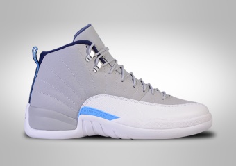 NIKE AIR JORDAN 12 RETRO UNC UNIVERSITY GREY GS (SMALLER SIZE)