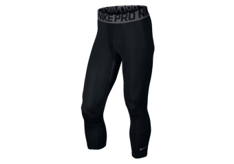 NIKE PRO HYPERCOOL BASKETBALL TIGHT THREE-QUARTER BLACK