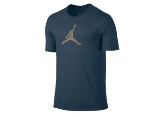 NIKE AIR JORDAN ENGINEERED FOR FLIGHT TEE SQUADRON BLUE