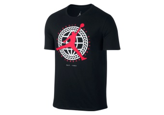 NIKE AIR JORDAN IN PURSUIT OF TEE BLACK INFRARED