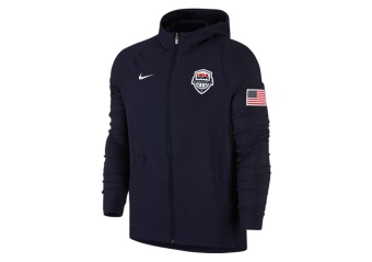 NIKE USAB HYPERELITE HOODY OBSIDIAN WHITE