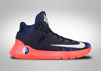 NIKE KD TREY 5 IV OBSIDIAN BRIGHT CRIMSON