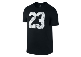 NIKE AIR JORDAN 23 DREAMS TEE BLACK WHITE