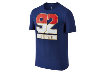 NIKE AIR JORDAN 7 92 TEE DEEP ROYAL BLUE