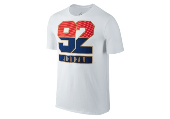 NIKE AIR JORDAN 7 92 TEE WHITE