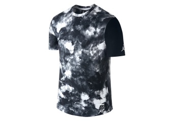 NIKE AIR JORDAN CLOUDED NIGHTMARES TEE BLACK