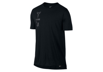 NIKE KOBE ART DROPTAIL TEE BLACK