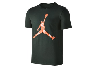NIKE AIR JORDAN JUMPMAN HANDS DOWN TEE GROVE GREEN